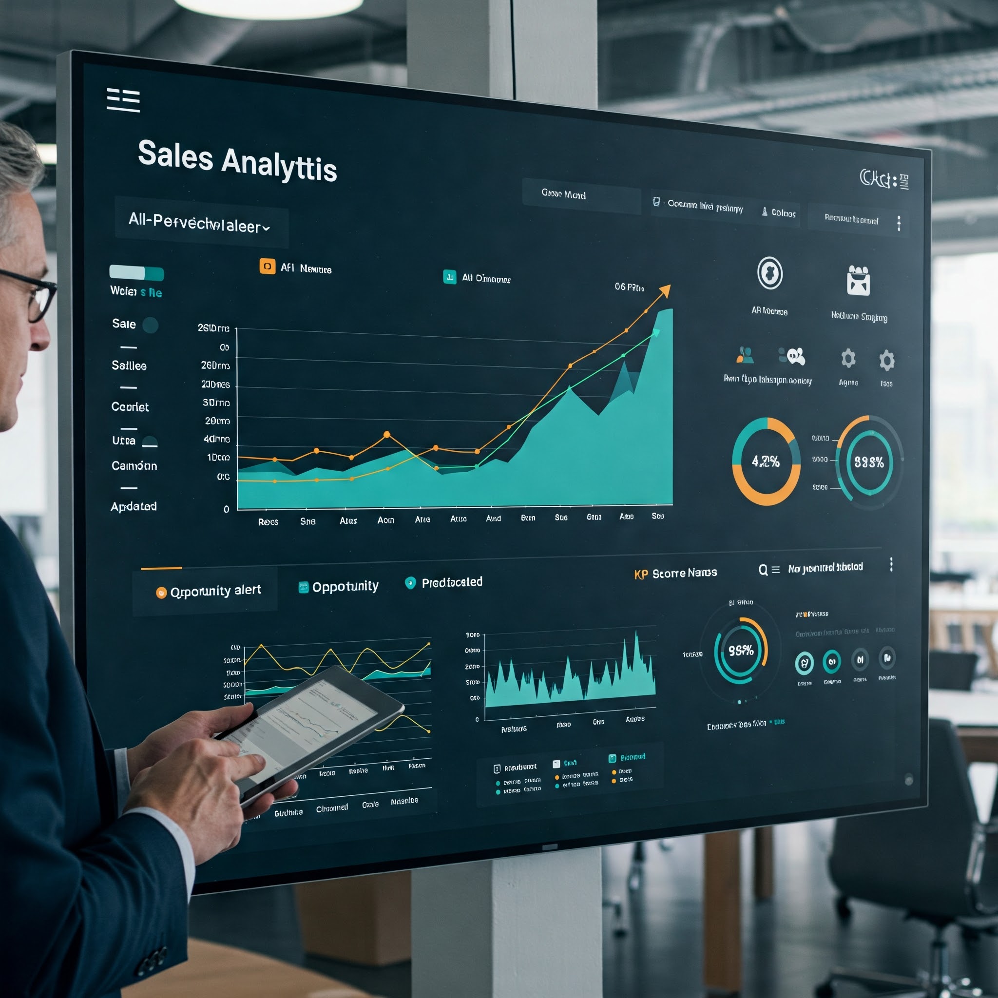 Gráfico de reducción de riesgo de abandono