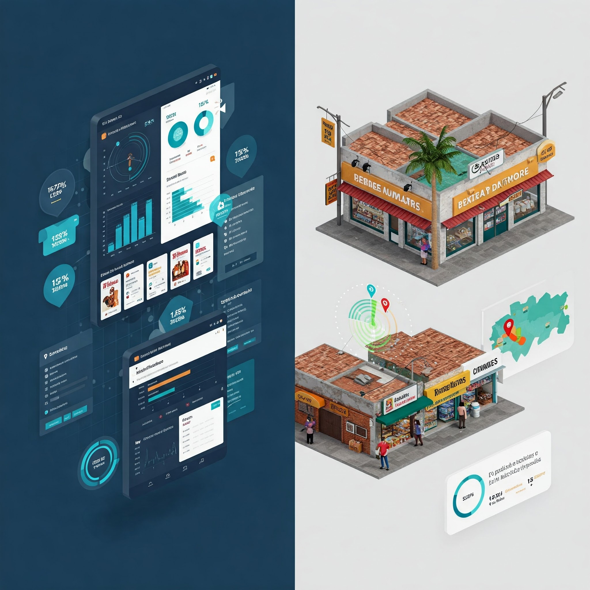 Mapa de optimización de rutas